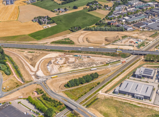 Infrastructuur rondom Fashion Outlet Zevenaar krijgt steeds meer vorm